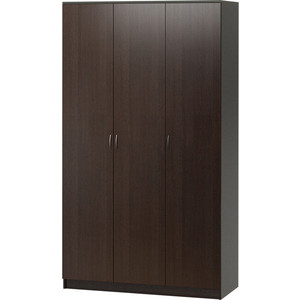Шкаф комбинированный Шарм-Дизайн Лайт 120х60 венге шкаф для одежды шарм дизайн евро лайт 60х60 венге дуб сонома
