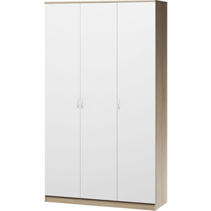 Шкаф комбинированный Шарм-Дизайн Лайт 120х60 дуб сонома+белый шкаф для одежды шарм дизайн евро лайт 40х60 дуб сонома