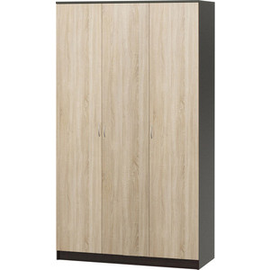 Шкаф комбинированный Шарм-Дизайн Лайт 120х60 венге+дуб сонома шкаф для одежды шарм дизайн евро лайт 50х60 венге