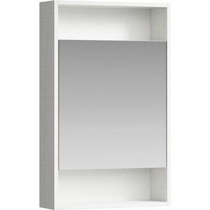Зеркальный шкаф Aqwella Сити 50х80 дуб канадский (SIT0405DK) зеркальный шкаф 120x60 см дуб балтийский aqwella 5 stars mobi mob0412 mob0717db z