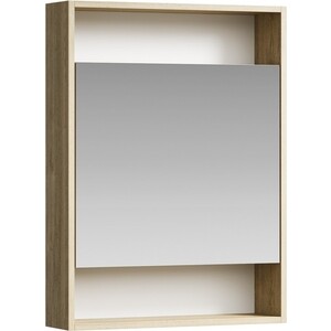 Зеркальный шкаф Aqwella Сити 60х80 дуб балтийский (SIT0406DB) мебельный мягкий воск мастер сити