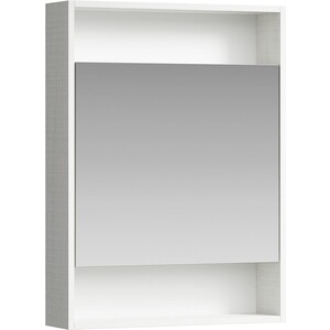 Зеркальный шкаф Aqwella Сити 60х80 дуб канадский (SIT0406DK) зеркальный шкаф 120x60 см дуб балтийский aqwella 5 stars mobi mob0412 mob0717db z