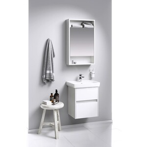Мебель для ванной Aqwella Сити 50x38 дуб канадский зеркальный шкаф aqwella сити 50х80 дуб балтийский sit0405db