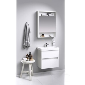 Мебель для ванной Aqwella Сити 60x38 дуб канадский зеркальный шкаф aqwella сити 50х80 дуб балтийский sit0405db