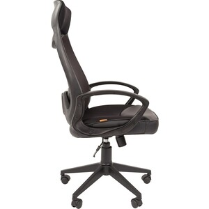 Офисное кресло Chairman 840 черный пластик TW-01 черный