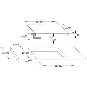 Индукционная варочная панель Gorenje IT646ORAB