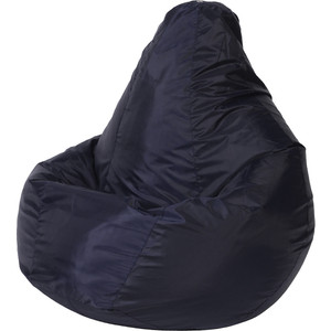 Кресло-мешок DreamBag Темно-синее оксфорд XL 125x85 кресло мешок dreambag белое оксфорд 3xl 150x110