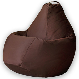 Кресло-мешок DreamBag Коричневое фьюжн XL 125x85 кресло мешок dreambag черное фьюжн 3xl 150x110