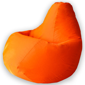 Кресло-мешок DreamBag Оранжевое фьюжн XL 125x85 кресло мешок dreambag черное фьюжн 3xl 150x110