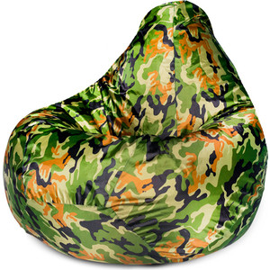 Кресло-мешок DreamBag Камуфляж оксфорд XL 125x85 кресло мешок dreambag белое оксфорд xl 125x85