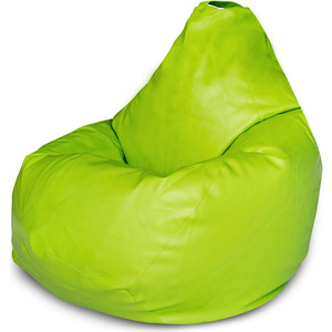 Кресло-мешок DreamBag Салатовая экокожа XL 125x85 кресло мешок dreambag фиолетовая экокожа 2xl 135x95