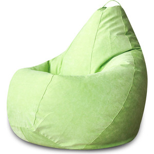 Кресло-мешок DreamBag Салатовый микровельвет XL 125x85 кресло мешок bean bag груша микровельвет xl