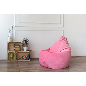 Кресло-мешок DreamBag Розовый микровельвет XL 125x85