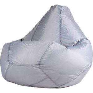 Кресло-мешок DreamBag Серое оксфорд 2XL 135x95 пуф dreambag лакси серый
