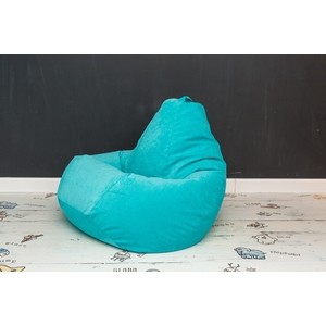 Кресло-мешок DreamBag Бирюзовый микровельвет 3XL 150x110