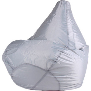 Кресло-мешок DreamBag Серое оксфорд L 80x75 ткань 1 м п водонепроницаемая оксфорд 600 den 150 см серый