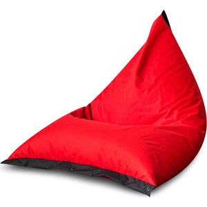 Кресло DreamBag Пирамида красно-черная кресло dreambag манхеттен с пуфиком бежевое
