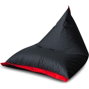 Кресло DreamBag Пирамида черно-красная кресло dreambag манхеттен с пуфиком бежевое