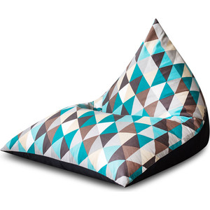 Кресло DreamBag Пирамида изумруд шнур для вязания 100% полиэфир ширина 4 мм 50м изумруд