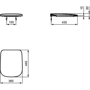 Сиденье для унитаза Ideal Standard Esedra (T318201)