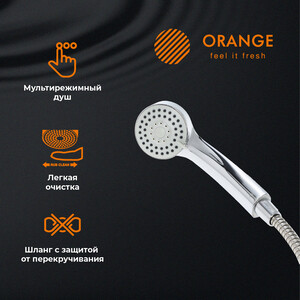 Смеситель для ванны Orange Sofi хром (M43-100cr)