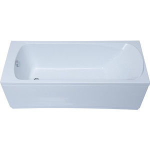 Акриловая ванна Aquanet Roma 170x70 с каркасом и панелью (205375, 242155) акриловая ванна belbagno 155x75 без ножек bb06 1550