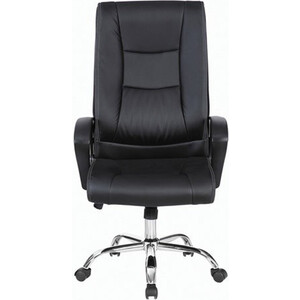 Кресло офисное Brabix Forward EX0570 хром, экокожа черное (531837)