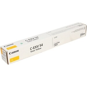 Картридж Canon C-EXV54Y Тонер-картридж для iR ADV C3025/C3025i (8500 стр.), жёлтый (1397C002) лазерный картридж для canon imagerunner c3025 c3025i mfp cactus