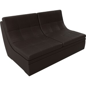 Модуль Лига Диванов Холидей раскладной диван экокожа коричневый модуль лига диванов холидей люкс кресло микровельвет коричневый