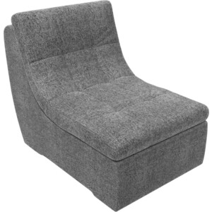 Модуль Лига Диванов Холидей кресло рогожка серый модуль лига диванов холидей раскладной диван велюр серый