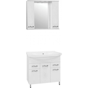Мебель для ванной Style line Венеция 90 белая комплект дверной коробки венеция классик телескопический 2100x80x32 мм каштан 2 5 шт