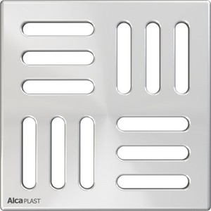 Решетка AlcaPlast MVP для трапов, нержавеющая сталь (MPV004)