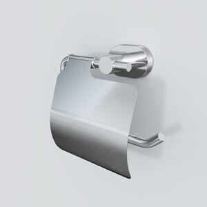 Держатель туалетной бумаги Am.Pm Sense L с крышкой, хром (A74341400)