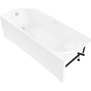 Акриловая ванна Aquanet Dali 140x70 с каркасом и панелью (239579, 239548)