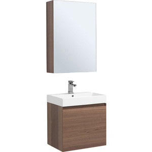 Мебель для ванной Aquanet Нью-Йорк 60 орех зеркало aquanet николь 100 орех массив бука 180520