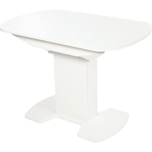 Стол Аврора Корсика белый стол журнальный аврора 890 × 500 × 480 мм сонома белый