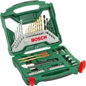 Набор бит и сверл Bosch 50шт X-Line Titanium (2.607.019.327) держатель для капсул bosch tassimo 574954 на 32 капсулы