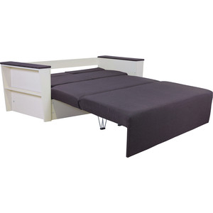 Диван-кровать Шарм-Дизайн Бруно 2 рогожка серый