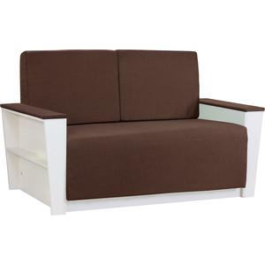 Диван-кровать Шарм-Дизайн Бруно 2 рогожка коричневый кресло кровать шарм дизайн бруно 2 рогожка фиолетовый кровать