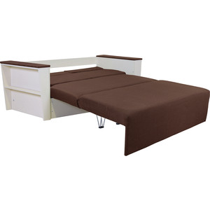 Диван-кровать Шарм-Дизайн Бруно 2 рогожка коричневый