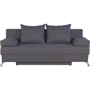 Диван еврокнижка Шарм-Дизайн Евро лайт темно-серый кресло кровать шарм дизайн рио темно серый
