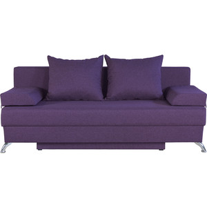 Диван еврокнижка Шарм-Дизайн Евро лайт фиолетовый угловой диван гермес лайт правый угол еврокнижка микровельвет коричневый