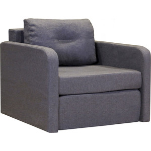 Кресло-кровать Шарм-Дизайн Бит-2 серый. кресло кровать mebel ars атлант газета ппу