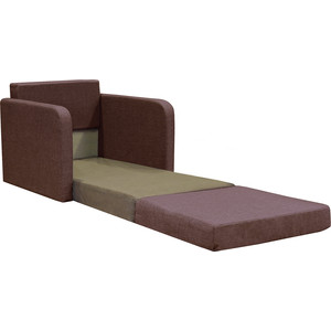 Кресло-кровать Шарм-Дизайн Бит шоколад.