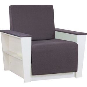 Кресло-кровать Шарм-Дизайн Бруно 2 рогожка серый кровать кресло кровать шарм дизайн бруно 2 рогожка фиолетовый кровать