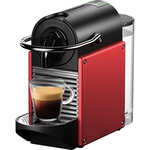 Кофемашина капсульная Nespresso DeLonghi EN 124.R кофе в капсулах monarch для nespresso lungo intenso 8 52г