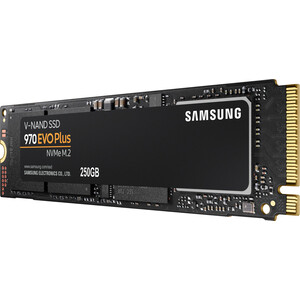 SSD накопитель Samsung 250Gb 970 EVO Plus M.2 MZ-V7S250BW накопитель ssd samsung 2tb 970 evo plus m 2 mlc v nand mz v7s2t0bw