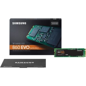 SSD накопитель Samsung 500Gb 860 EVO M.2 MZ-N6E500BW Вид№2