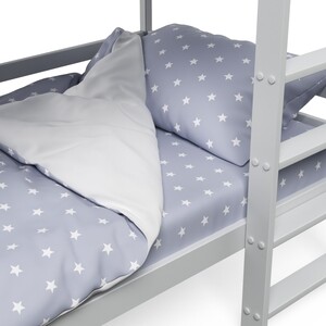 Двухъярусная кровать Можга Красная Звезда Р426 серый