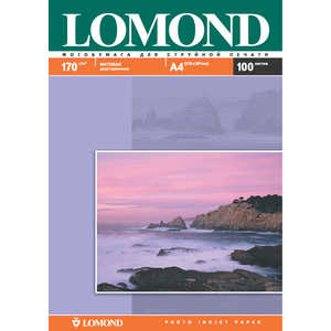 Lomond бумага 2х сторонняя (0102006) бумага lomond a6 10x15 260г м2 500л полуглянцевая 1103303
